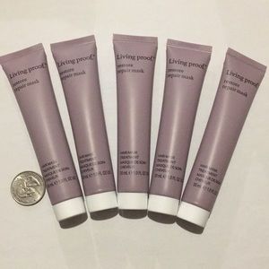 Living Proof restore repair mask set of 5